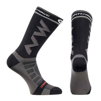 Cyklo ponožky Northwave Extreme Pro Socks Black/Grey                            